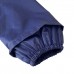 Плащ-дождевик синий на молнии многоразовый с ПВХ покрытием, размер 52-54 (XL), рост 170-176, ГРАНДМАСТЕР, 610866