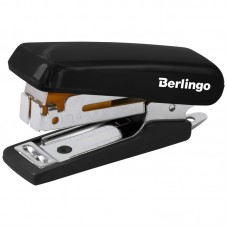 Мини-степлер №10 Berlingo "Comfort" до 10л., пластиковый корпус, черный