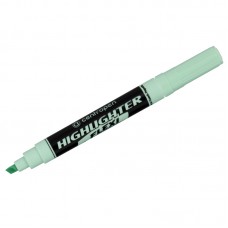 Текстовыделитель Centropen "Flexi 8542" пастельный зеленый, 1-5мм, гибкий пишущий узел