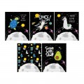 Тетрадь 12 л., клетка, обложка мелованный картон, ArtSpace "Космос. Fantastic space", Т12к_29818
