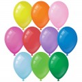 Воздушные шары,  50шт., М12/30см, MESHU, пастель, 10 цветов ассорти, MS_31620