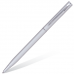 Ручка бизнес-класса шариковая BRAUBERG "Delicate Silver", корпус серебристый, узел 1 мм, линия письма 0,7 мм,синяя, 141401