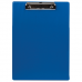 Доска-планшет BRAUBERG "NUMBER ONE" с прижимом А4 (228х318 мм), картон/ПВХ, СИНЯЯ, 232217