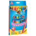 Фломастеры CARIOCA (Италия) "Joy", 12 цветов, суперсмываемые, вентилируемый колпачок, картонная коробка, 40614