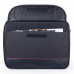 Сумка деловая BRAUBERG "Profi", 30х40х7 см, отделение для планшета и ноутбука 15,6", ткань, черная, 240441