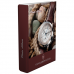 Фотоальбом BRAUBERG на 200 фотографий 10х15 см, твердая обложка, "Часы", коричневый, 390667
