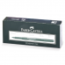 Ручка капиллярная FABER-CASTELL "Finepen 1511", ЧЕРНАЯ, корпус темно-зеленый, линия 0,4 мм, 151199
