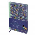Записная книжка А6 80л. ЛАЙТ, кожзам, Greenwich Line "Vision. Lovely leopard", тон. блок, цв. срез, NA6_30800